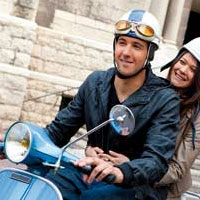 Tour in vespa