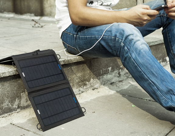 Caricatore solare per smartphone