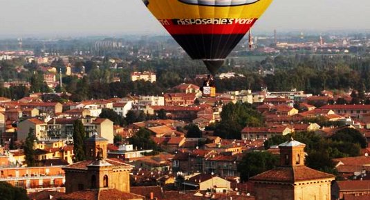 Volo romantico in mongolfiera per due - Reggio Emilia