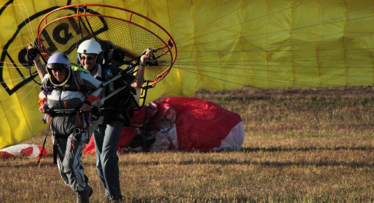 Volo in paramotore biposto - Zona Novara